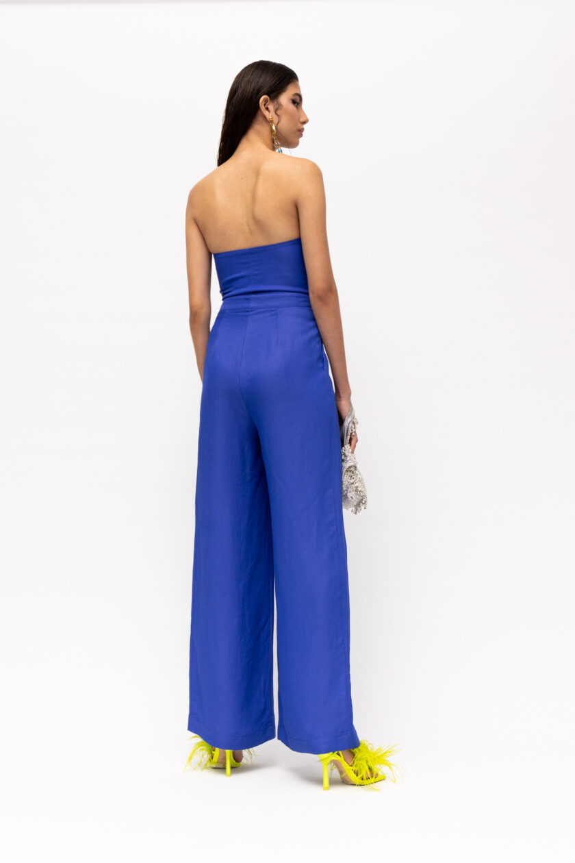 Syros Blue Jumpsuit - Mallory The Label