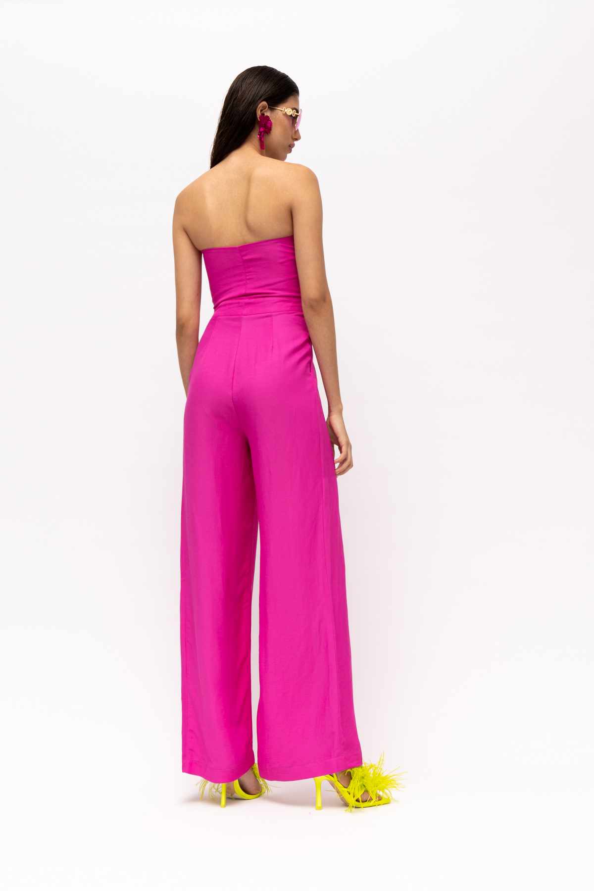 Syros Fuchsia Jumpsuit - Mallory The Label