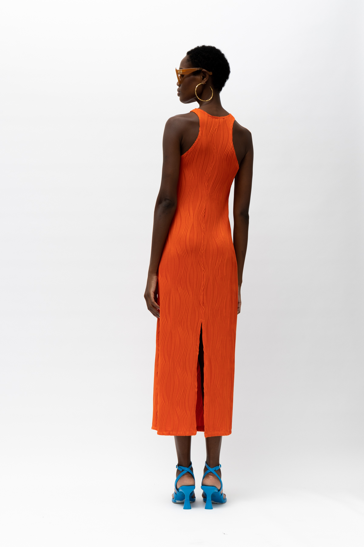 Kyma Orange Dress - Mallory The Label